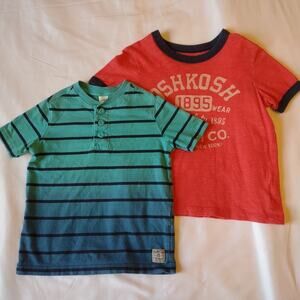 Oshkosh shirt bundle 4t